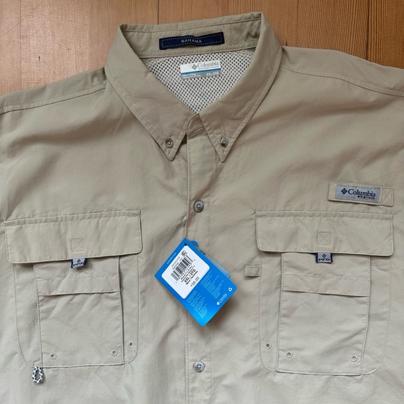 Columbia Bahama ii Long Sleeve Shirt Men’s XXL Omni-Shade PFG NWT! - Picture 3 of 10